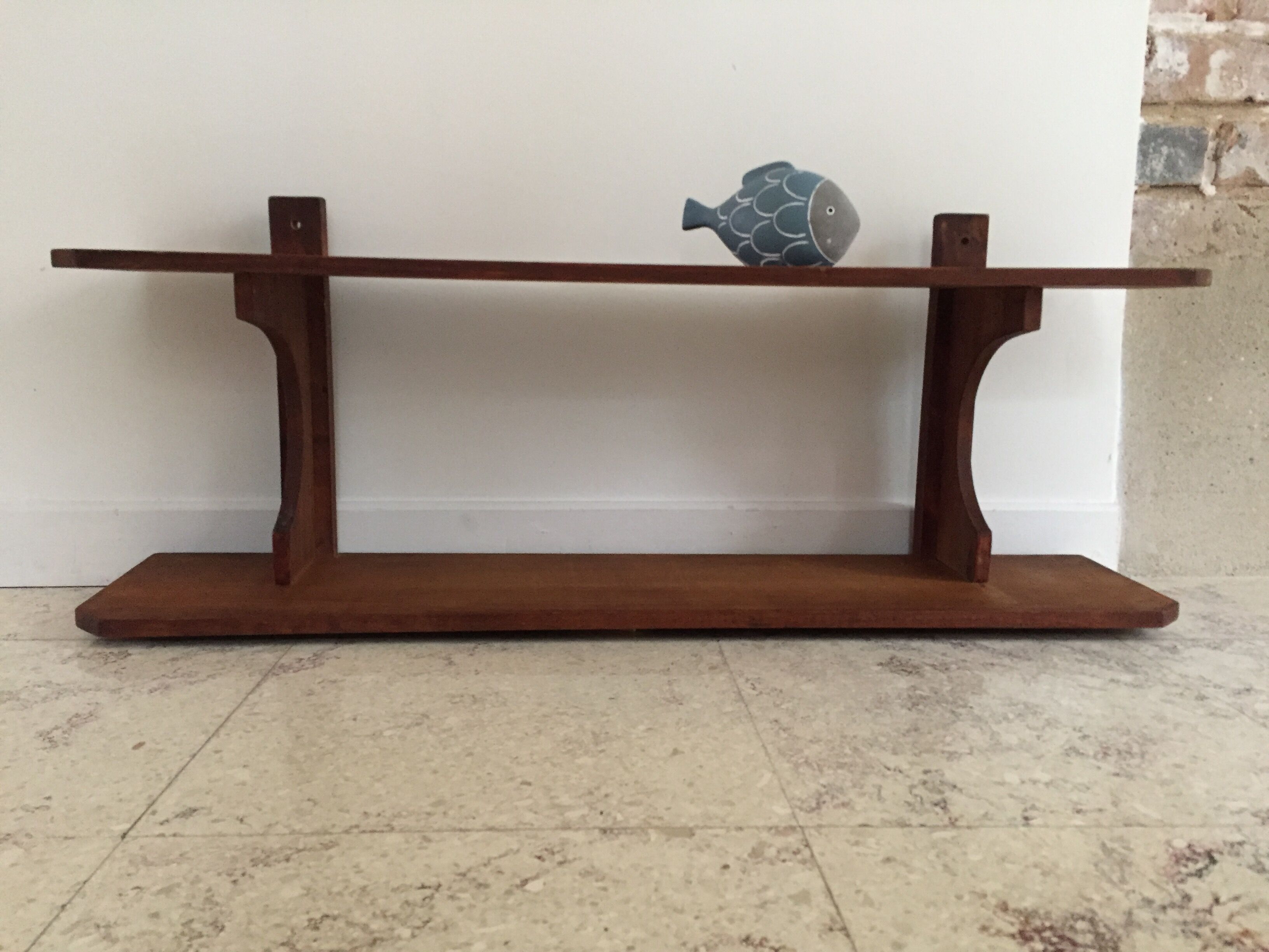 Vintage double shelf