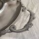 Mat stainless steel aperitif platter Jean Couzon