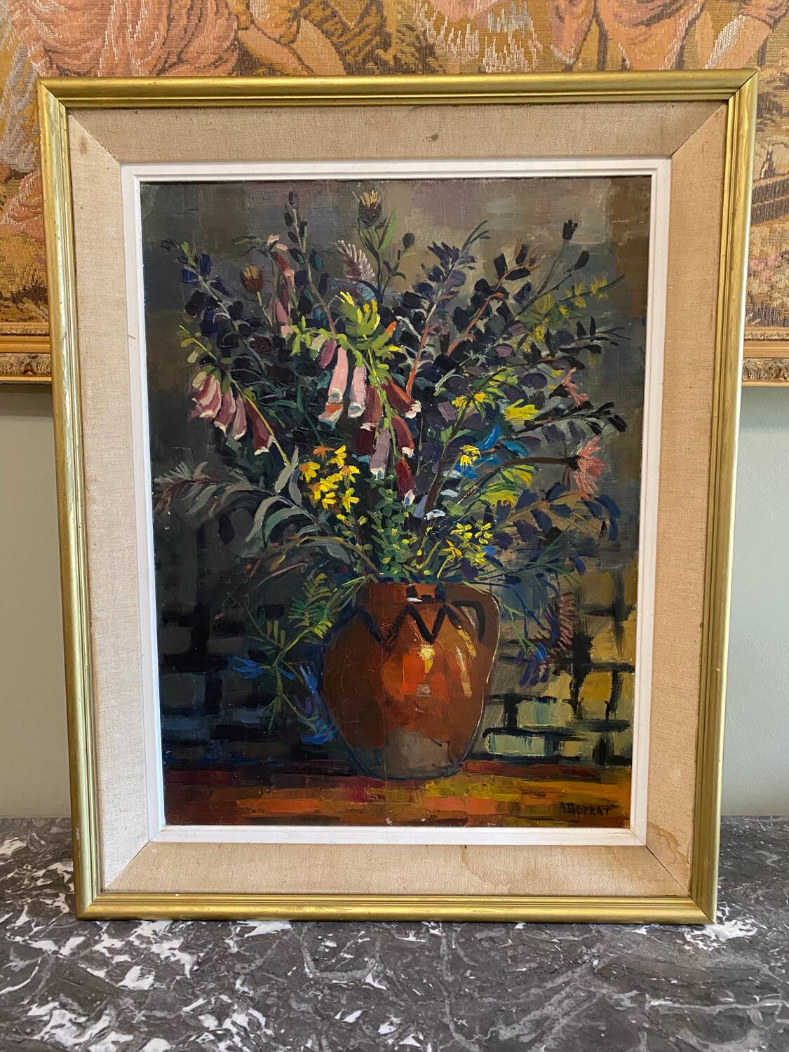 Oil on canvas André Duprat