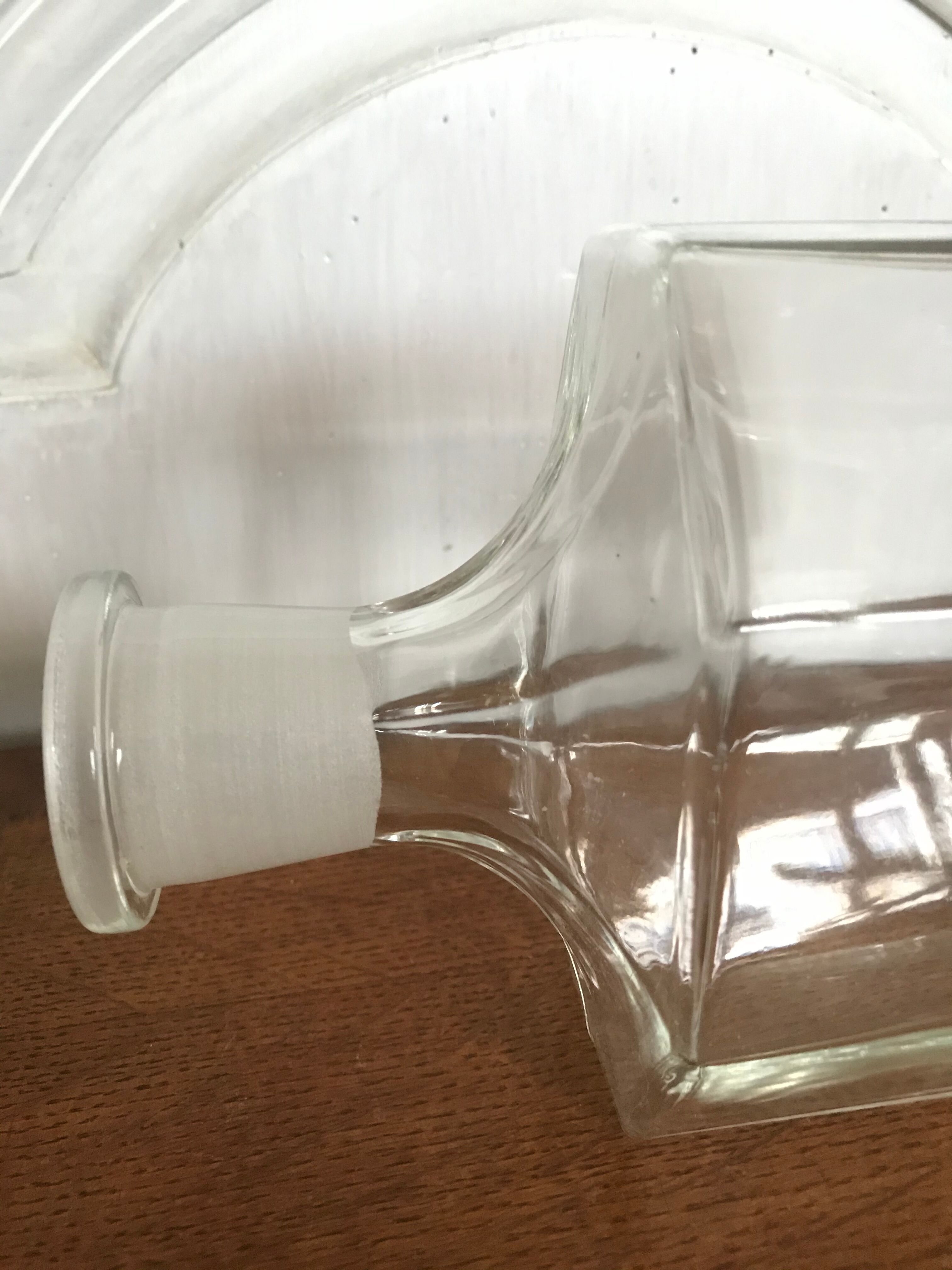 Crystal whisky carafe