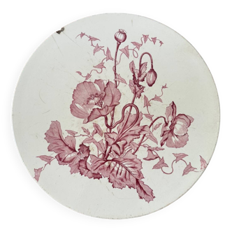Old Longchamp earthenware wall dish