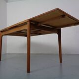 Extendable Teak Dining Table by Henning Kjærnulf for Velje Møbelfabrik, 1960s