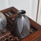 Tin vase by Plasait