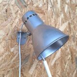 Vintage brushed aluminum wall light