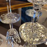 6 glasses on foot 70's