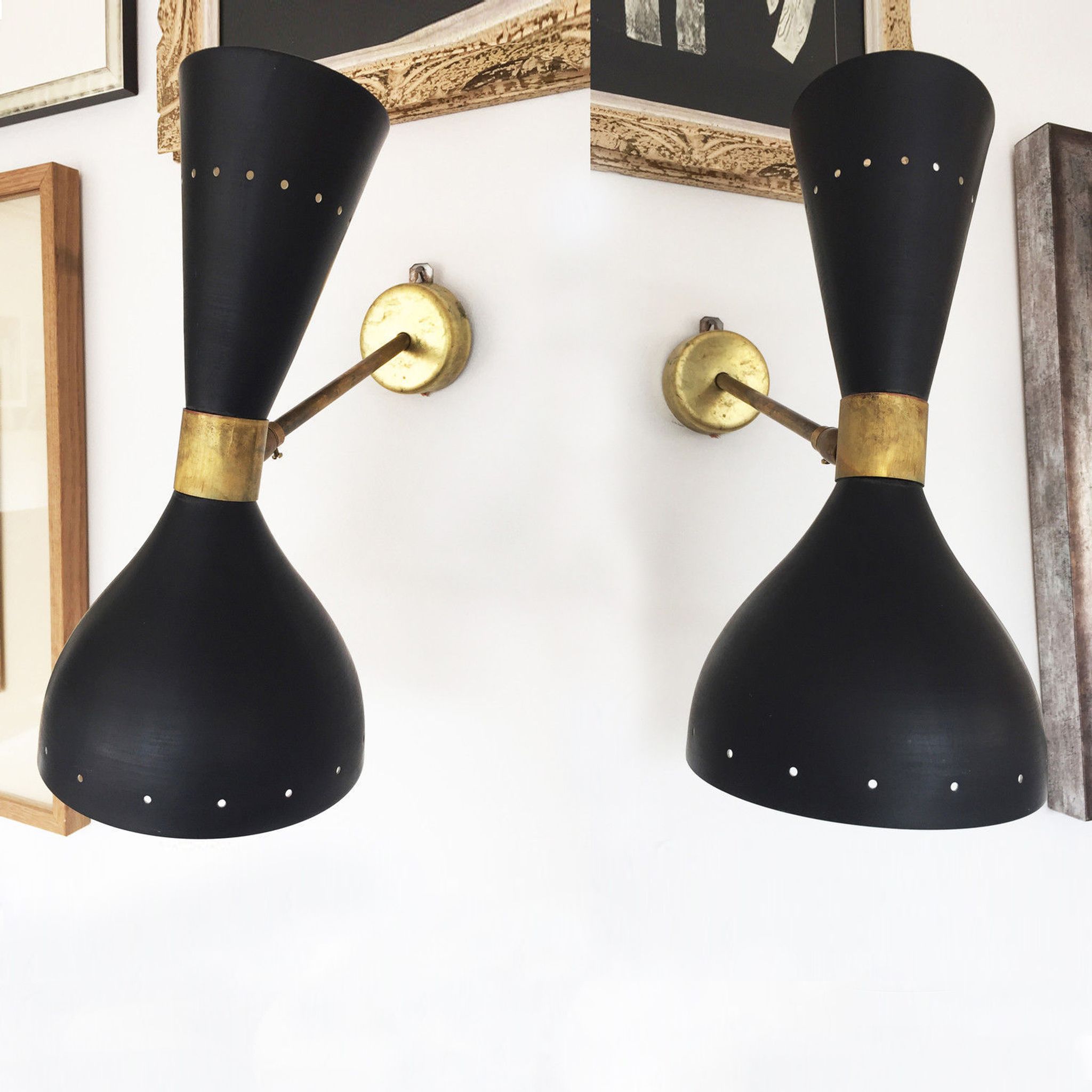 Pair of Italian sconces 1950s