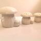 Suite of 3 ceramic mushrooms Edouard Marcel Sandoz for Haviland 60s