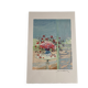 Lithographie signée De l’artiste Français Michel Henry - Fleurs