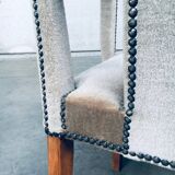 Boudoir Side Chair in Velvet, 1920s