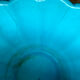 Cache-pot en céramique turquoise