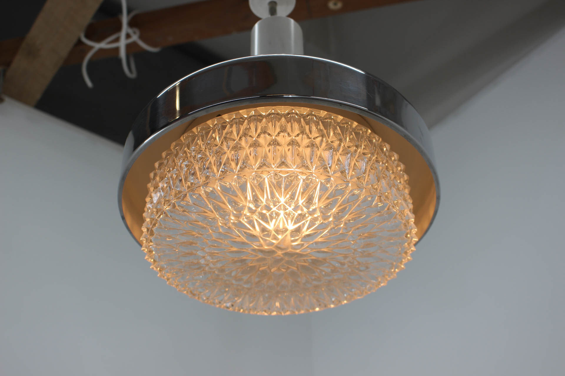 Hanging lamp by Kamenicky Senov, 1970
