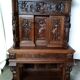 Buffet 2 corps sculpté du XVI ème siècle