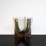 Vase sculpture S509 de Carlo Nason pour Mazzega 1969
