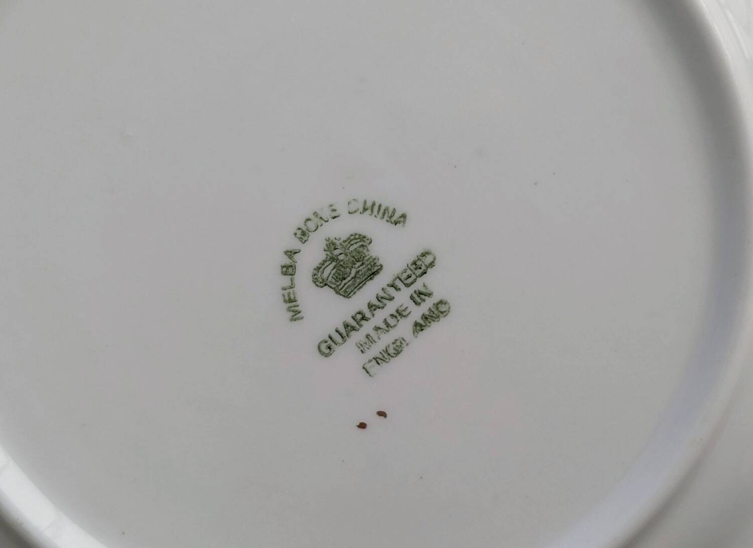 Service à dessert Melba bone china