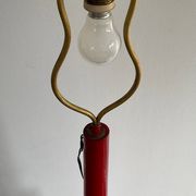 Pied de lampadaire en bois des années 60
