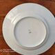 Plat en porcelaine myosotis