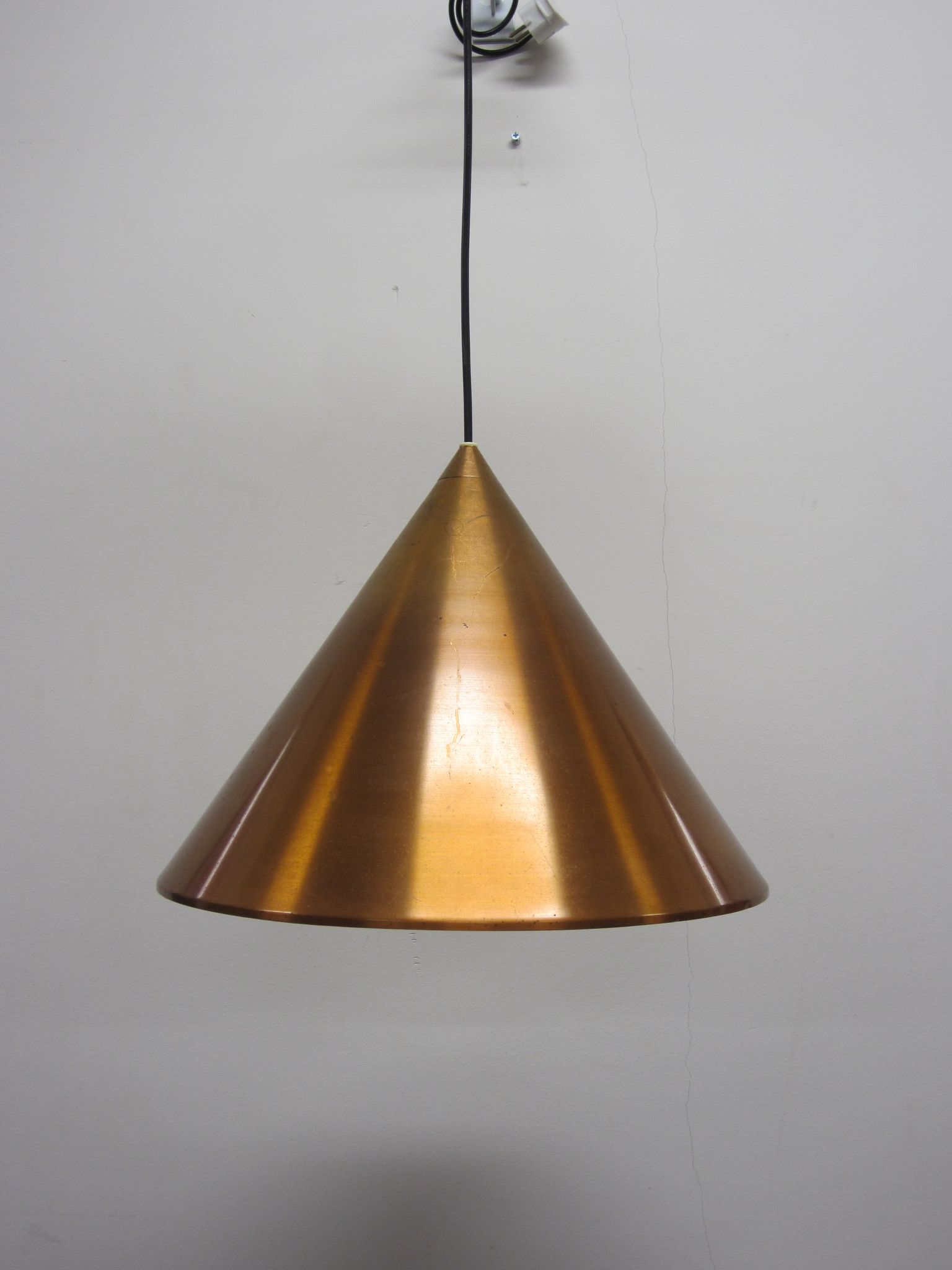 Hans-Agne Jakobsson Scandinavian copper pendant light