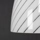 Mid 20thc italian murano glass swirl bowl pendant light by avmazzega c.1970