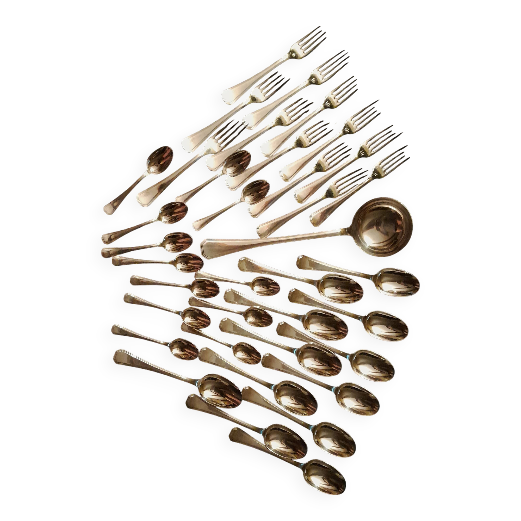menagere 37 pieces christofle model art deco america