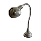 Lampe de bureau en acier chromé