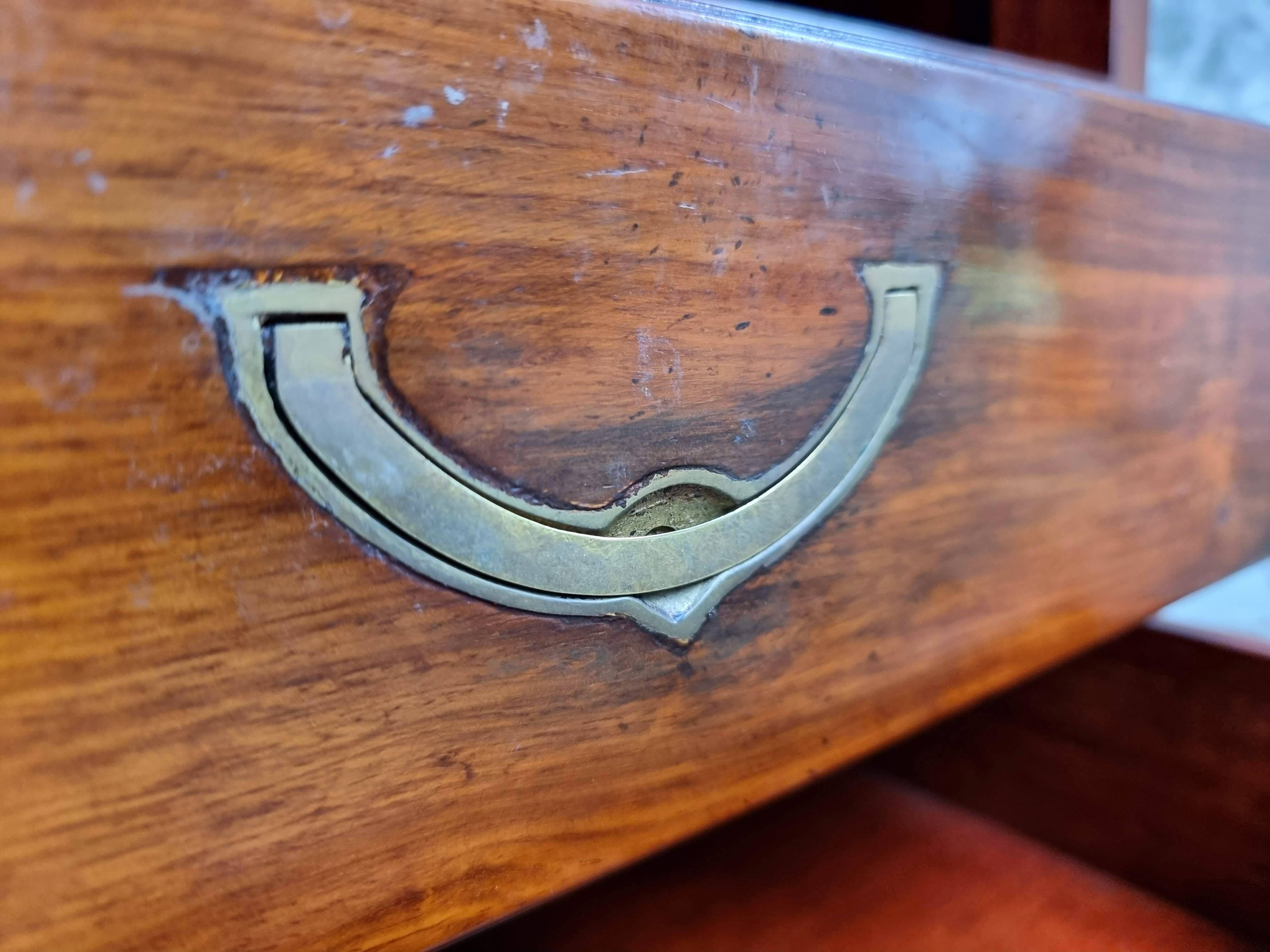 Design chest of drawers bedside cabinet military Campaign style from 'Starbay'