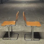 Pair of "Calla" chairs, Antonio Ari Colombo for Arflex, 1970