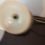 Lampe de billard en laiton et verre