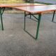 Pair of brasserie tables