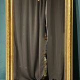 Antique mirror H140x 82.5 from the Louis Philippe period, very good condition