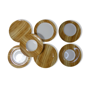 7 assiettes Villeroy