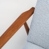 Fauteuil Lisek Mid-Century – Original vintage des années 1960 restauré par Henryk Lis