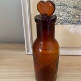 Small amber pharmacy bottle