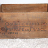 Nestlé wooden crate