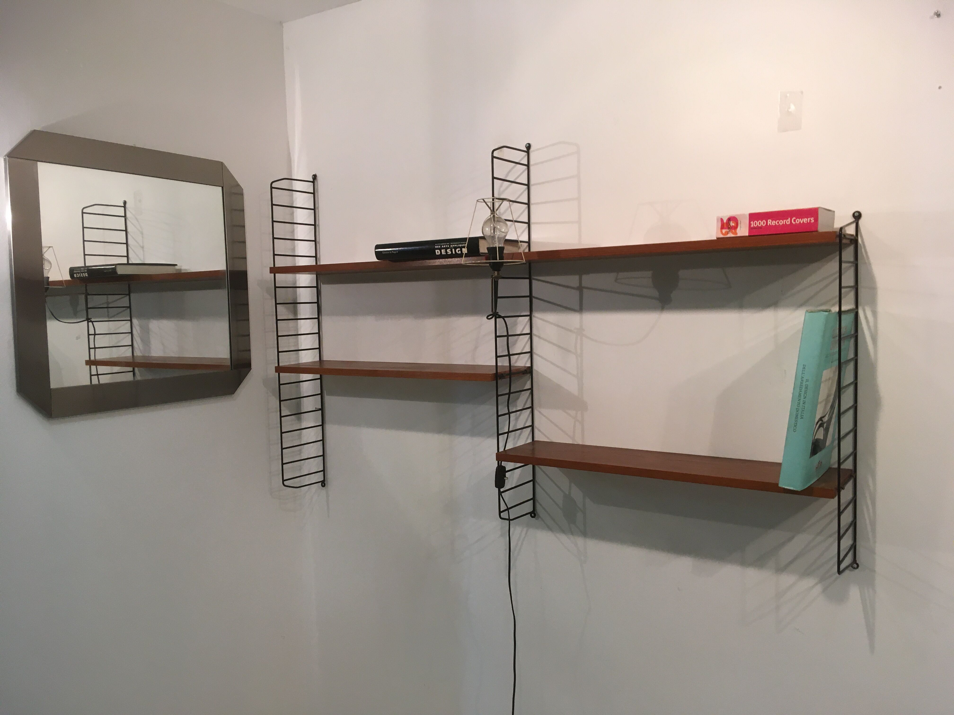 "STRING" shelf, Vintage (1950) and Modulable