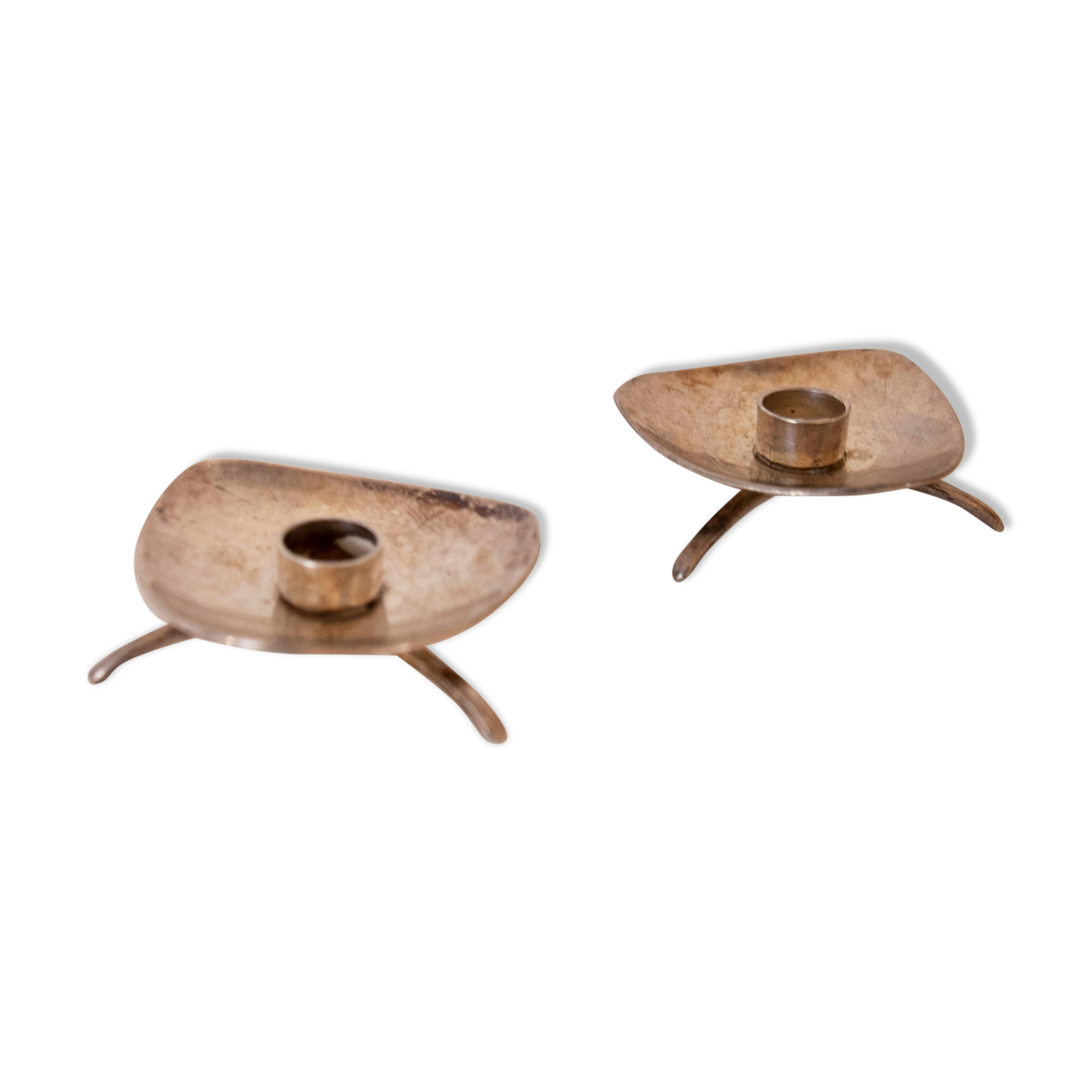 Pair of candlesticks COHR Denmark / 50's