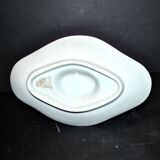 Antique sauceboat, blue-grey earthenware, niderviller niederweiler steingut 1900