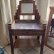 Art Deco oak dressing table