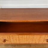 Rattan chest of drawers