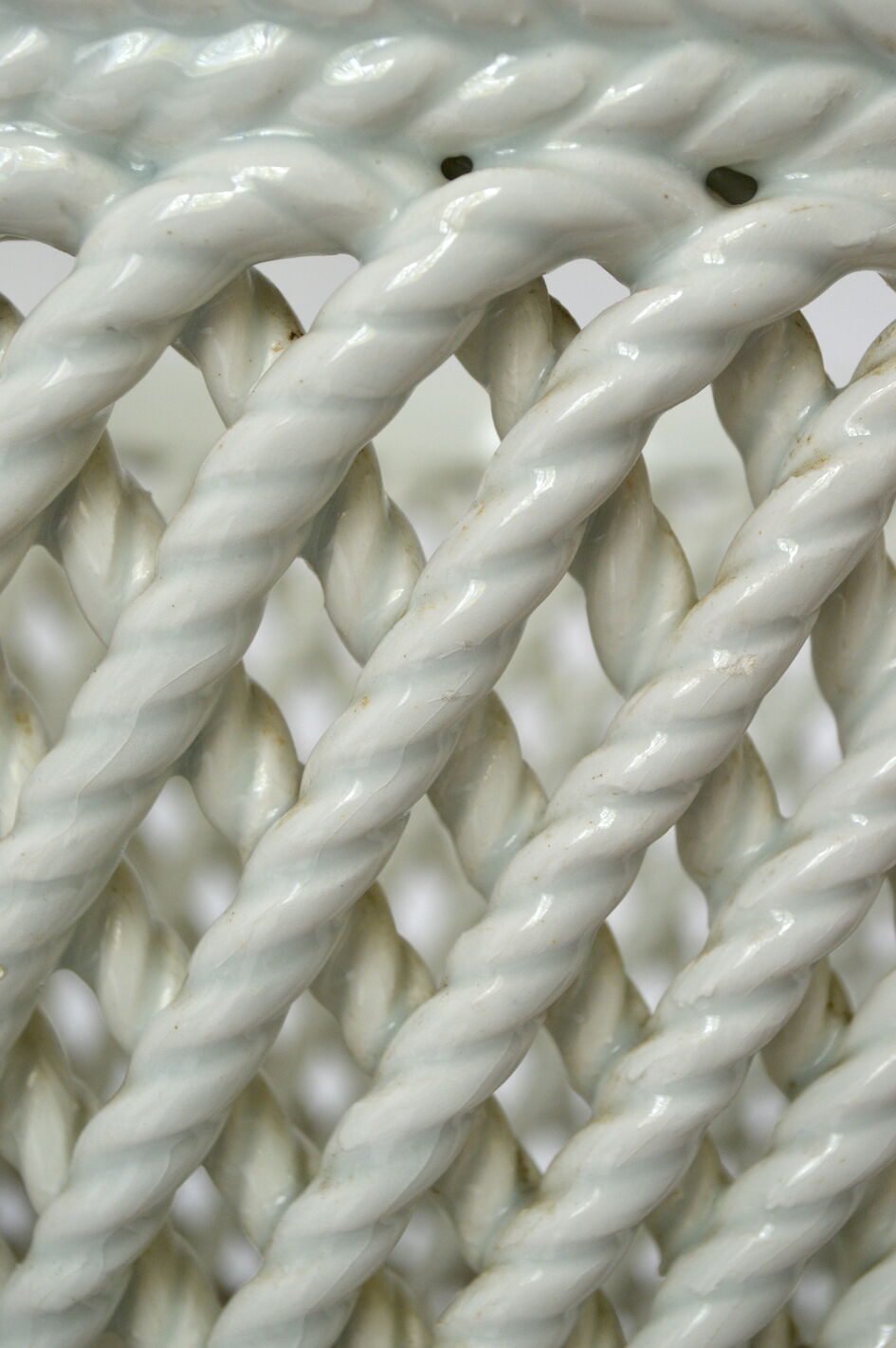 Vintage braided pot cover