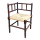 Ancien fauteuil chaise de coin d angle
