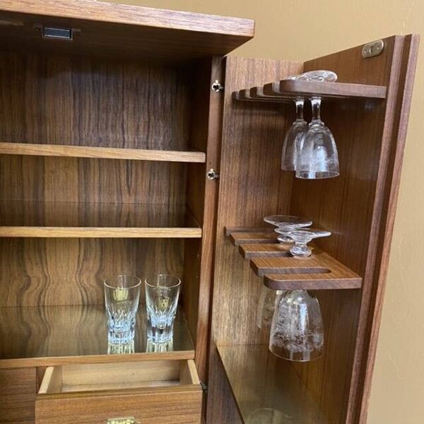 Mini bar, ancien meuble à pipes vintage