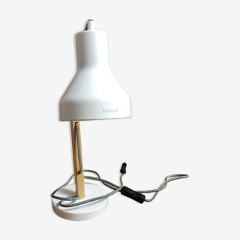 Wooden desk lamp