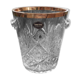 Champagne bucket in crystal of Lorraine