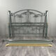 Lacquered metal bed, 20th century