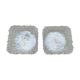 Pair of ceiling lights, design 70s
