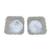 Pair of ceiling lights, design 70s