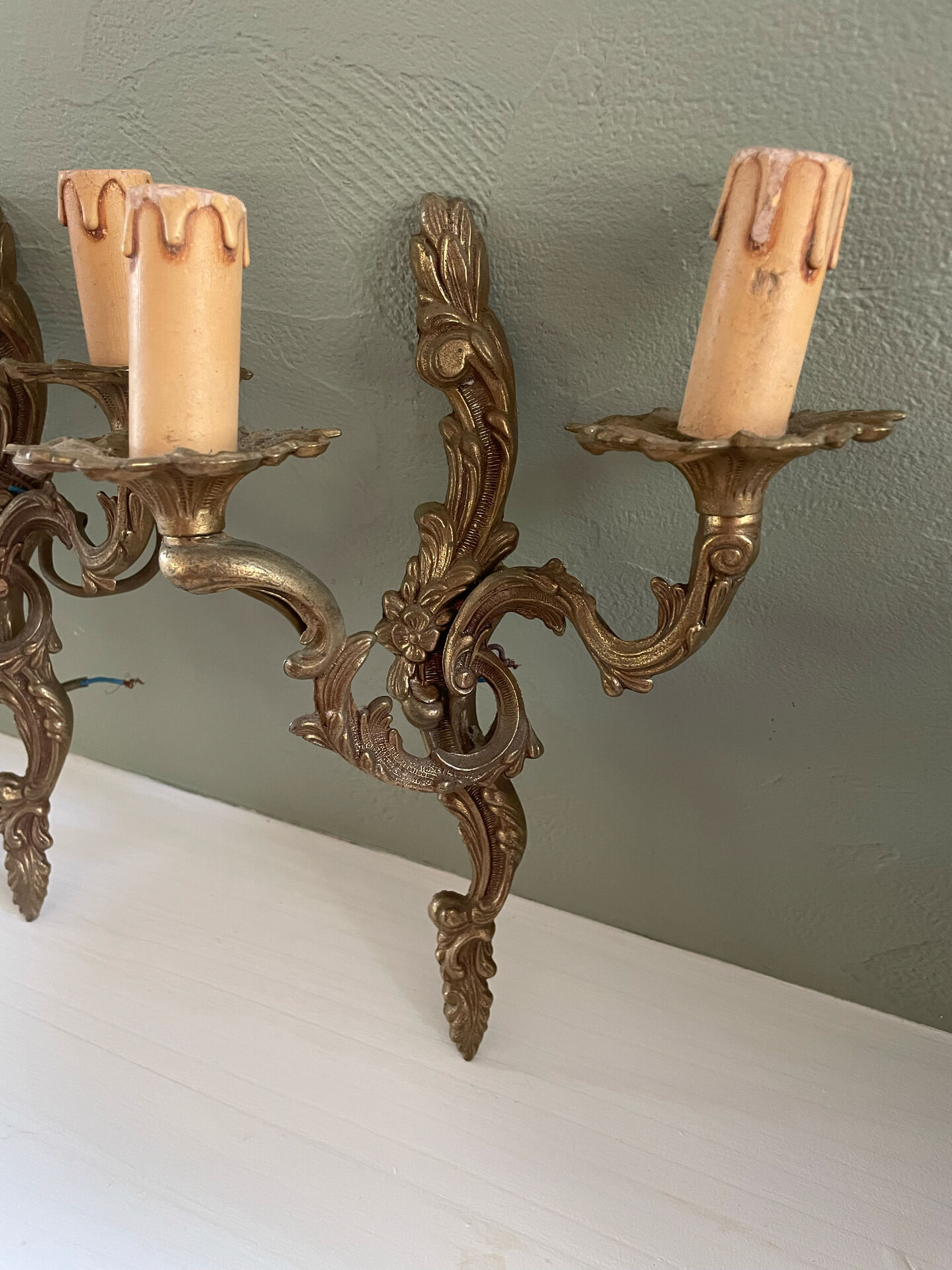 Napoleon style wall lights