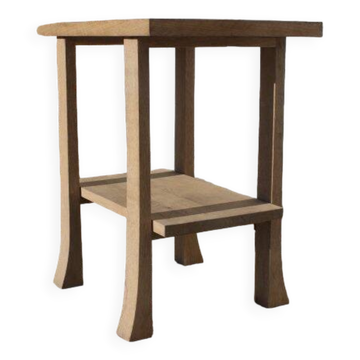 solid wood table