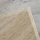 1970s Italian Travertine Minimalist Geometric Coffee Table. Vintage Modern