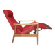 Red deckchair